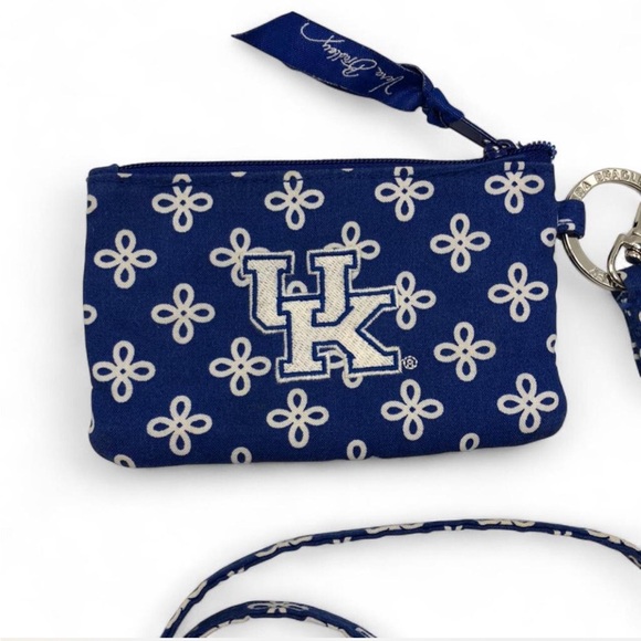 Vera Bradley Kentucky Wildcats Coin Purse with Lanyard - Picture 2 of 3